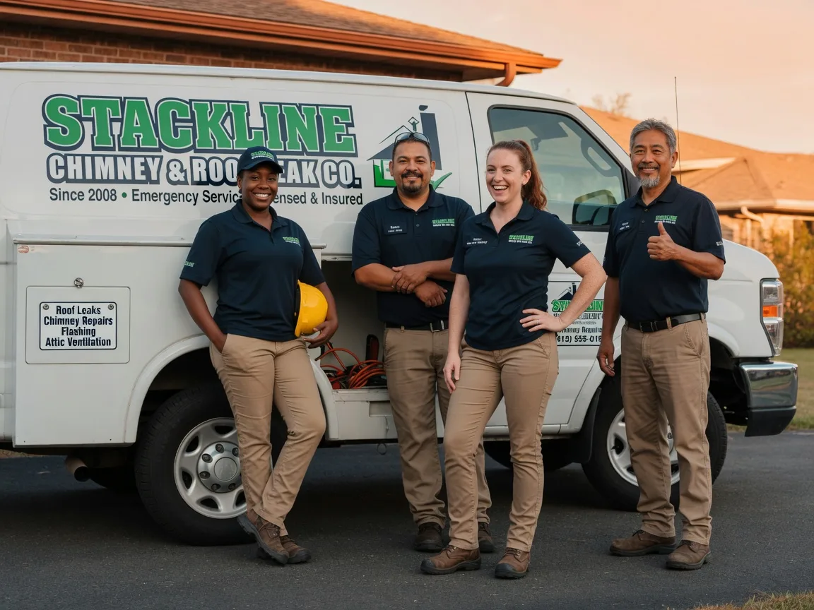 Chimney flashing repair company in Spurlockville, WV